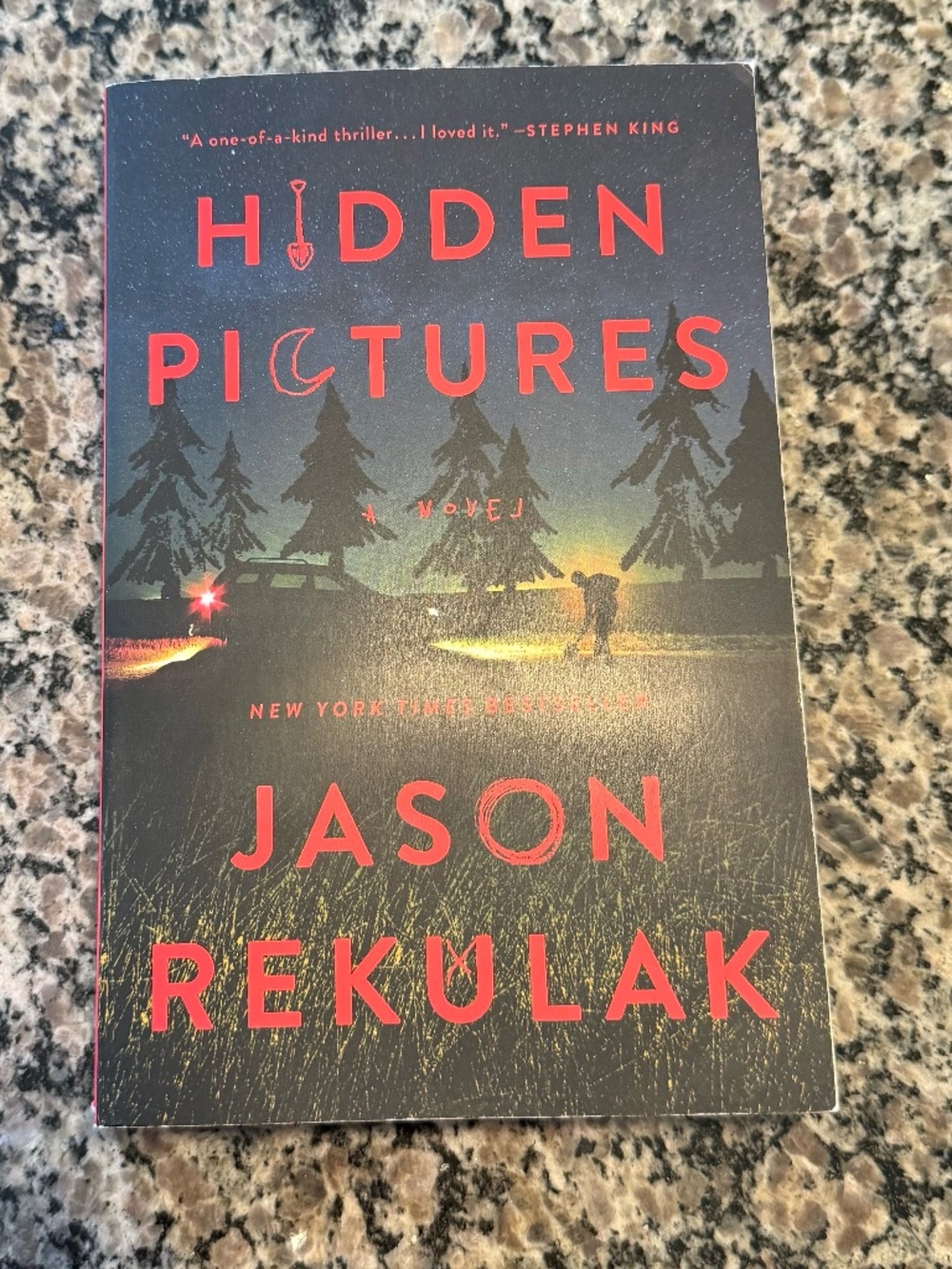 Hidden Pictures Paperback Novel by Jason Rekulak